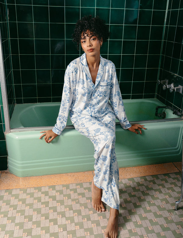 Azulado Piel de Durazno