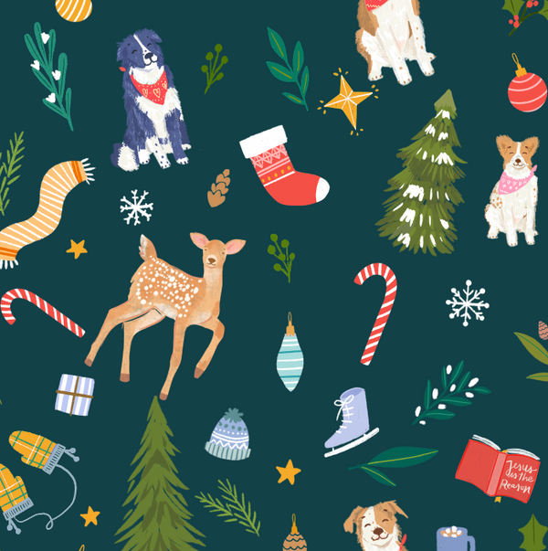 PREORDER Dulce navidad verde mujer