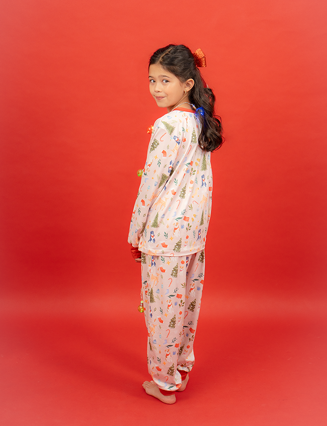 PREORDER Dulce navidad beige niña/niño