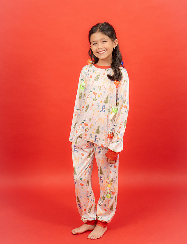 PREORDER Dulce navidad beige niña/niño